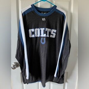 NFL Indianapolis Colts long sleeve crewneck shirt. Sz XL